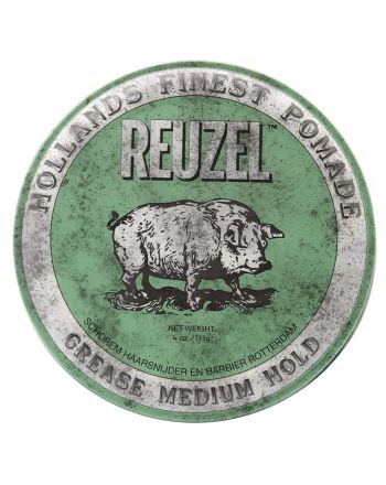 Reuzel Grease Medium Hold "Grüne Reuzel" by Schorem