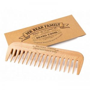 Mr. Bear Family Wooden Comb