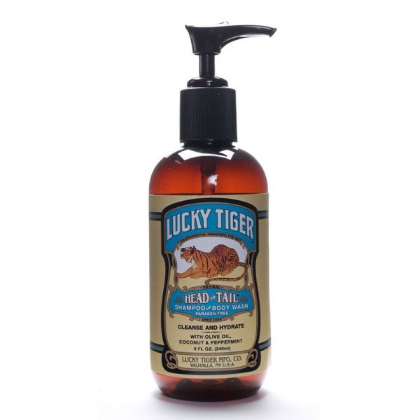 Lucky Tiger Peppermint Shampoo & Body Wash
