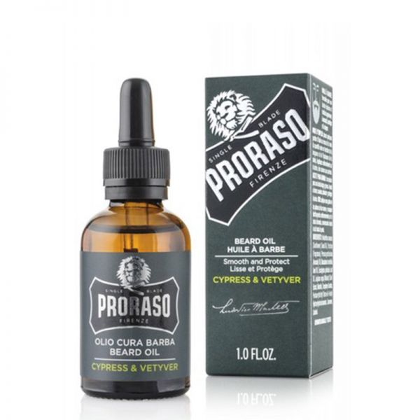 Proraso Beard Oil - CYPRESS & VETYVER