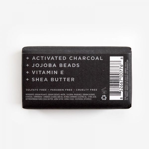 Byrd Soap Activated Charcoal Exfoliating Bar 147.8ml