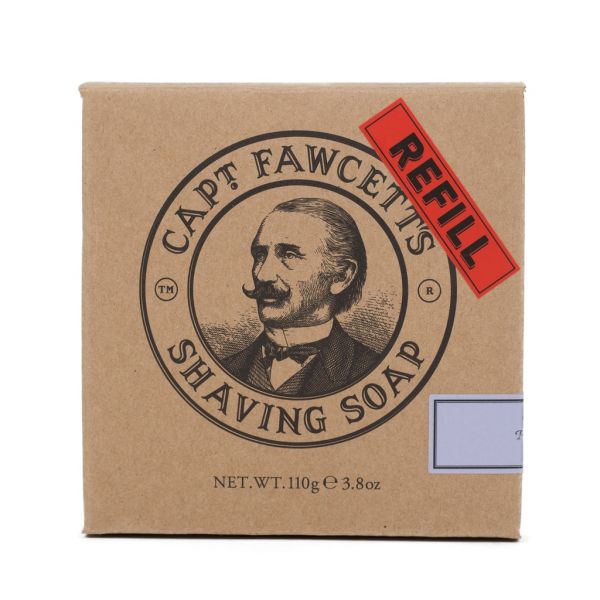 Captain Fawcett's Shaving Soap Refill 110g