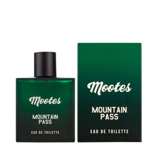 Das Mootes Mountain Pass Eau de Toilette bringt den Duft deiner Lieblings-Pflegeserie endlich in das Flakon.