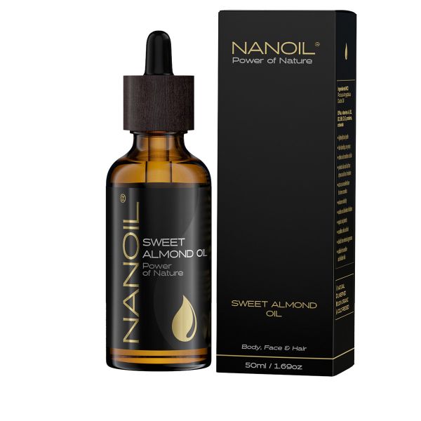 Nanoil Mandelöl für Haar, Körper, Gesicht und Nägel 50ml