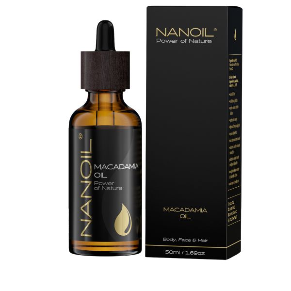 Nanoil Macadamiaöl für Haar, Körper, Gesicht und Nägel 50ml